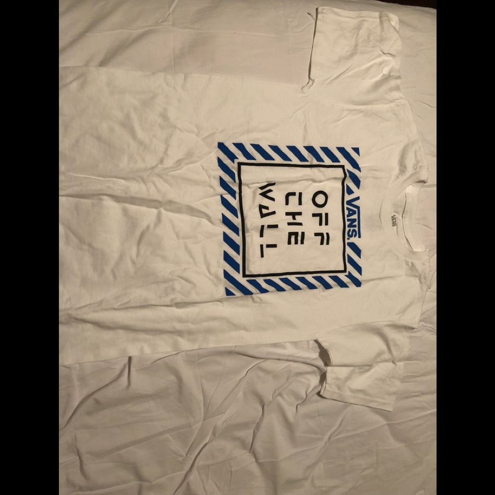Vans white t shirt